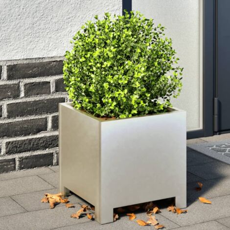 Hochbeet vidaxl Edelstahl 2 Stück 30x30x30 cm