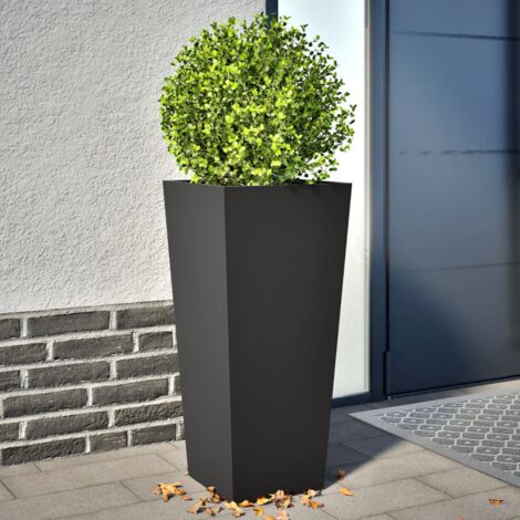 Hochbeet vidaxl Stahl 2 Stück 35x35x75 cm