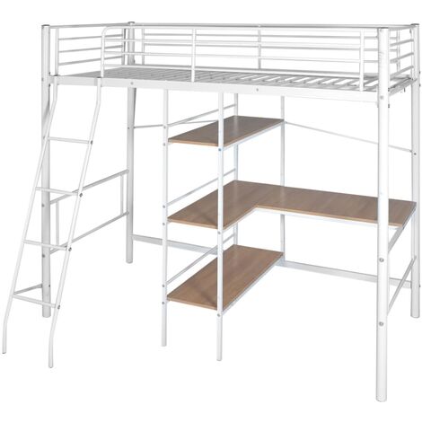 Spielturm Leiter aus Metall blau Kinderleiter für Stelzenhaus oder Kinderbett 