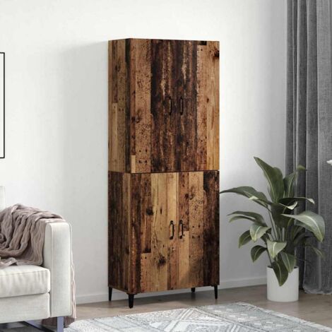 Hochboard Altholz 69,5 x 34 x 180 cm Holzwerkstoff vidaXL