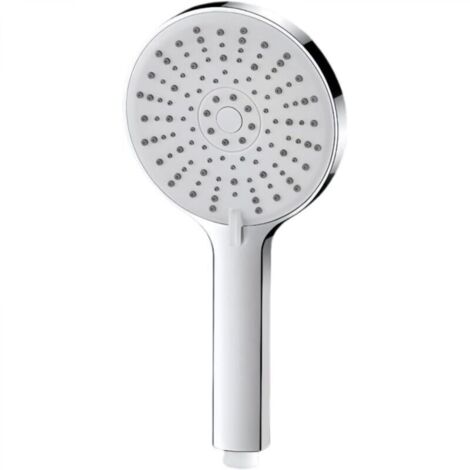 Hochdruck-Duschkopf, 12 cm Düse, 5 Düsen, universeller Anti-Kalk-Duschkopf, Badezimmer-Duschkopf, kompatibel mit Standard-Duschschläuchen und Wasserleitungen, Duschkugel.