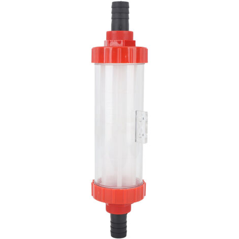 Hochdruck-Inline-Filter aus transparentem Nylon für Bewässerungssysteme und landwirtschaftliche Sprühgeräte, 25 mm