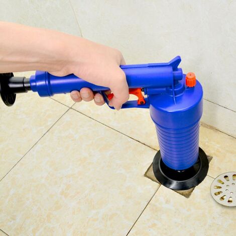 Hochdruck Luft Drain Blaster Reiniger Kanalisation Rohr Baggerarbeiten Gerät Pneumatische Wc Küche Bodenablauf Blaster Mit Vier Stecker