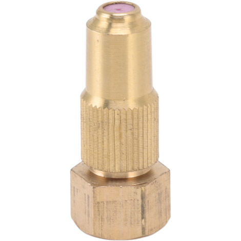 Hochdruck-Sprühdüse aus Keramikmessing, G3/8 Innengewinde, Bewässerungswerkzeug für Garten und Landwirtschaft, 0,8 mm / 0,03 Zoll Bohrung