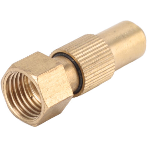 Hochdruck-Sprühdüse aus Messing und Keramik, G3/8 Innengewinde, Bewässerungswerkzeug für Garten und Landwirtschaft, 1,5 mm/0,06 Zoll Bohrung