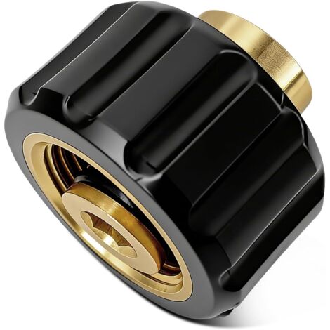 Hochdruckreiniger-Adapter für Kärcher M22 x 1,5 auf 1/4" – M22 x 1,5 – 1/4"-Innengewindeadapter für Hochdruckreiniger – Passend für Kärcher, Kränzle, Nilfisk