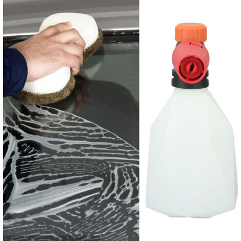 Hochdruckreinigerpistole mit 1/4"-Schnellanschluss – 500 ml Fassungsvermögen für Autos, Garten und Fahrzeuge [1 x Hochdruckreiniger-Schaumstrahler]