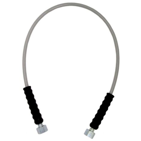 Hochdruckschlauch, Gasschlauch - CO2 für Wandarmatur, 1m - 2 x Sechskantmutter