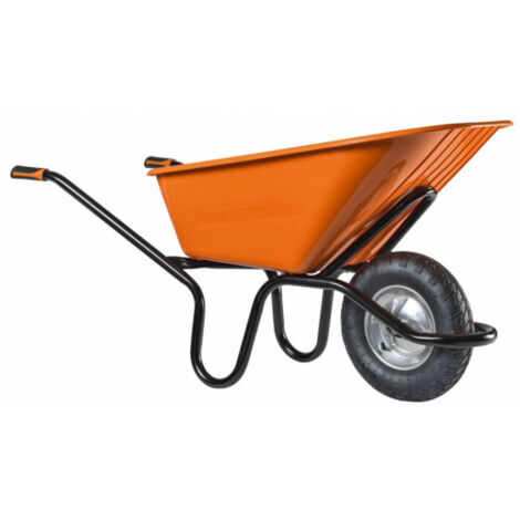 Hochfeste Crusader-Schubkarre für schwere Bauarbeiten, aufgepumptes Rad - HAEMMERLIN - 305210001