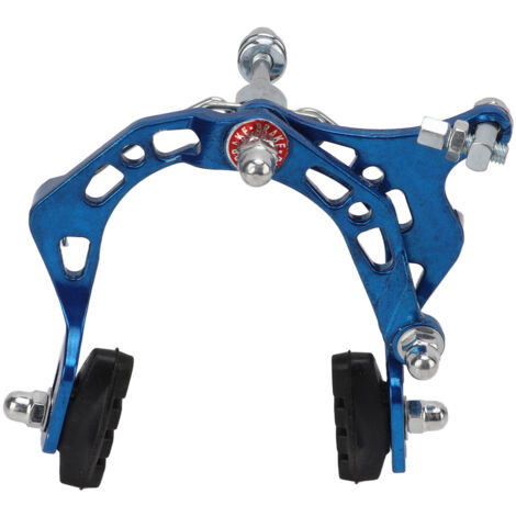 Hochfester Bremssattel aus Aluminiumlegierung für Fahrräder, stabil und langlebig, für Mountainbikes und Motorräder – Blau