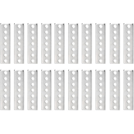 Hochfester, verzinkter Metallwinkel 3126-0001-0001 – 20 Stück – Faltbare Verstärkungsplatte