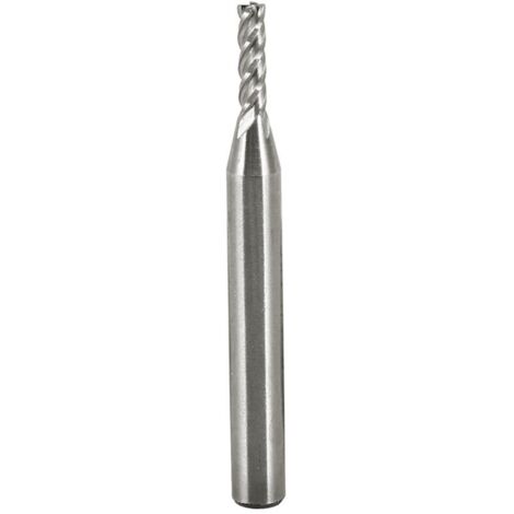 Hochgeschwindigkeits-Schaftfräser aus hochhartem CNC-HSS-Stahl mit 4 Schneiden, 0,63 cm Durchmesser, 6,35 mm Schaft