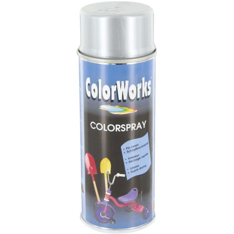 Colorworks Hochglanz-sprayfarbe 400ml Br Alu Meta