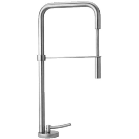 Hochglanzverchromter Küchenmischer 40x18x6.4 cm