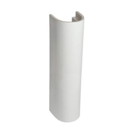 Hochglanzweiß Hängewaschtischsäule - Vitra Normus
