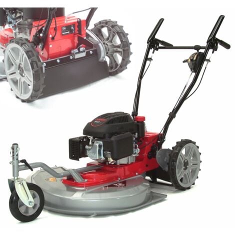 Hochgrasmäher Wiesenmäher 610 Rasenmäher Benzin 61cm Kreiselmäher 55980
