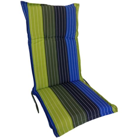 Hochlehner Auflage 123x50cm Polsterauflage Stuhlkissen Sesselauflage Sitzpolster
