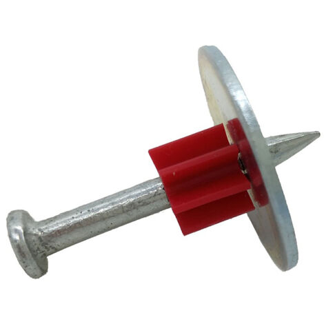 Hochleistungs-Befestigungsnagelset – Stahl-Innensechskantmutter – 100-teiliges Befestigungsnagelset für Decke, Wand und Beton