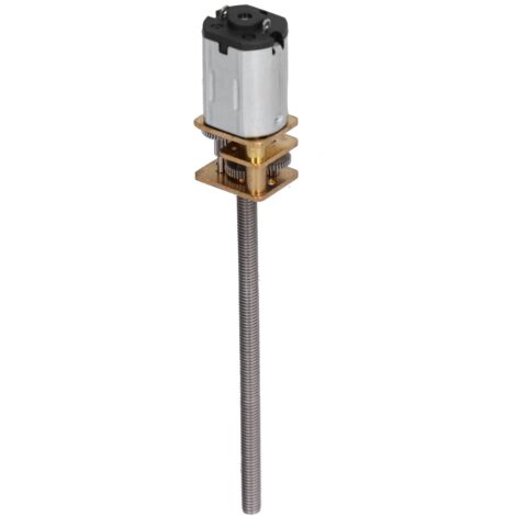 Hochleistungs-Gleichstrom-Getriebemotor, 6 V, 60 U/min, mit langer M3x55mm-Welle für Roboter