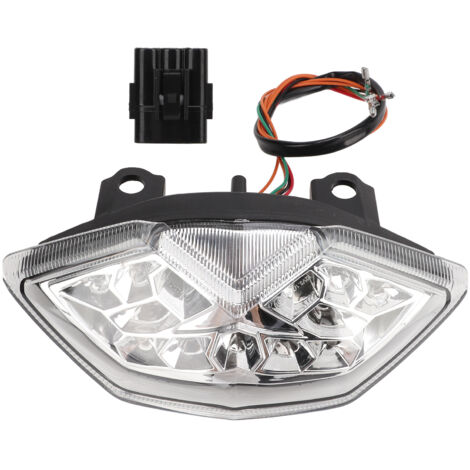 Hochleistungs-LED-Rücklicht für Kawasaki Z1000 (2010–2013), wasserdicht und klar