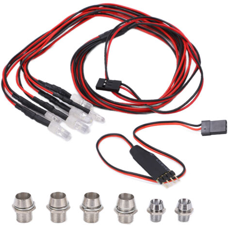 Hochleistungs-LED-Scheinwerfer für RC-Cars – Stabil, robust und langlebig