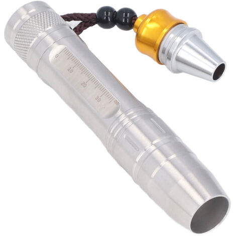Hochleistungs-LED-Taschenlampe mit 3 Farben für Banknoten, Antiquitäten, Schmuck und mehr – ideal für die Hosentasche.