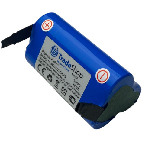 Hochleistungs Li-Ion Akku-Zellen 10,8V / 2200mAh für Berner BTI 10.8, BACP 10.8, Würth Master 10.8, Würth 0700 996 213 zum Selbsteinbau