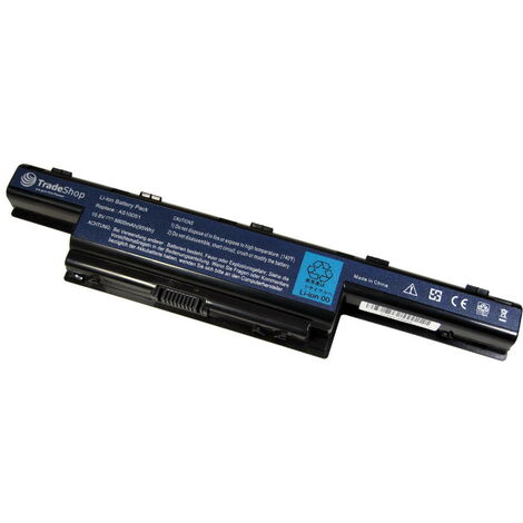 TRADE SHOP Hochleistungs Li-Ion Laptop Akku 8800mAh für PACKARD BELL EasyNote TS13 TS44 TSX66 LS-11 LS-13 NS-11 NS-44 NS-85 TS-11 TS-13 TS-44 TSX-66 TK-85 TK-87 NM85 NM86 NM87 NM88 NM89 NM98 NM-85