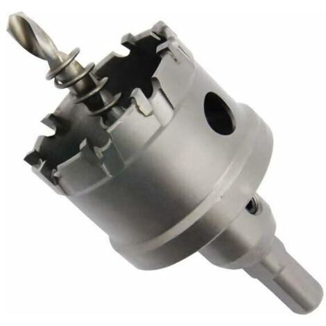 Hochleistungs-Lochsägenschneider aus TCT-Hartmetall in Industriequalität, Bimetall, Edelstahl-Lochschneider, 1-3/4 (45 mm)