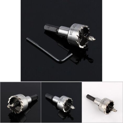 Hochleistungs-Metallbohrer aus Edelstahl, 25-mm-Lochsäge für schwere Bohrarbeiten