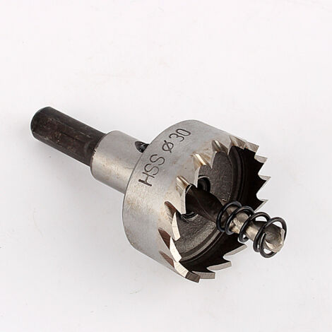 Hochleistungs-Metallbohrer aus Edelstahl, 30-mm-Lochsäge für Schwerlastbohrungen