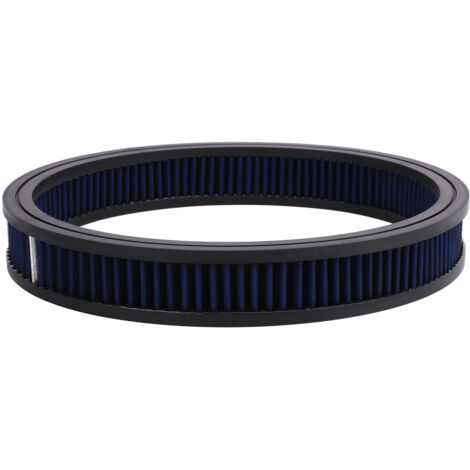 Hochleistungs-Motorluftfilterelement, waschbar und langlebig, rundes Luftfilterelement für 14 x 2 Zoll Luftfilter (BLAU).