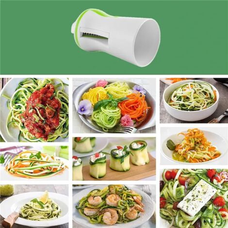 Hochleistungs-Spiralschneider für Gemüse, Spiralschneider für Zucchini, Pasta, Nudeln, Spaghetti-Maschine KC0335