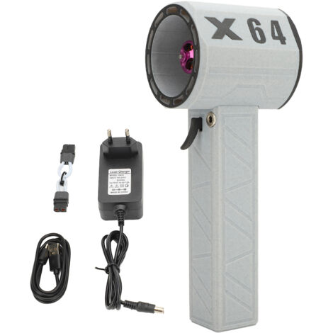 Hochleistungs-Turbo-Jet-Ventilator mit bürstenlosem 64-mm-Motor, 8000-mAh-Akku, 11 Flügeln und 1400 g Schubkraft – ideal für Autoreinigung, Heimwerkerarbeiten und den Einsatz im Freien.