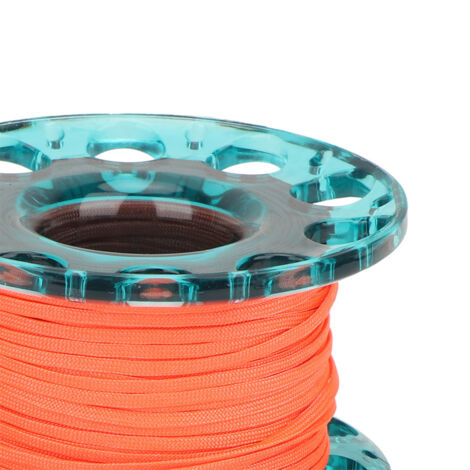 Hochleistungsfähige 30-m-Tauch-Fingerrolle, 4 Farben, Unterwasserzubehör für Taucher (Blau)