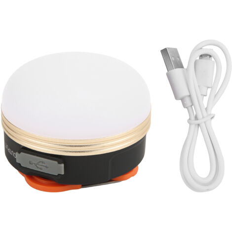 Hochleistungsfähige IP65-Campinglampe, USB-aufladbar für den Außeneinsatz, Notfälle und Stromausfälle