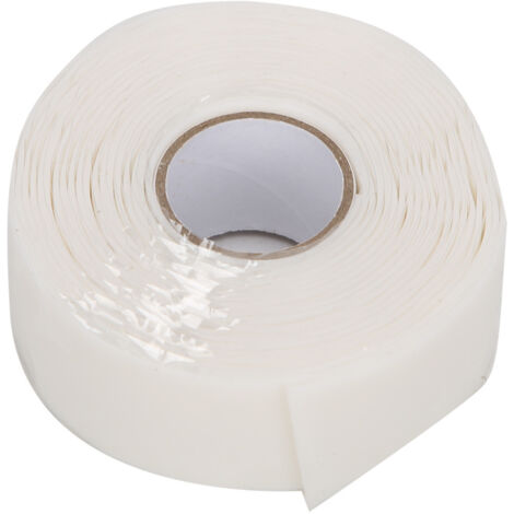Hochleistungsfähiges, wasserdichtes Reparaturband für PVC- und PPR-Rohre, 2,5 cm, rot und weiß