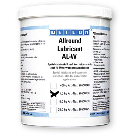 Hochleistungsfett beige AL-W 1 kg