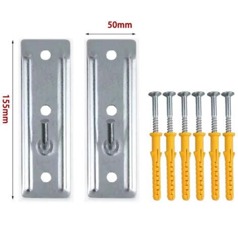 GABRIELLE Hochleistungshalterung für elektrische Warmwasserbereiter, verdeckte Montageplatte, Wandhalterung für Heizgeräte, Hochleistungsinstallation