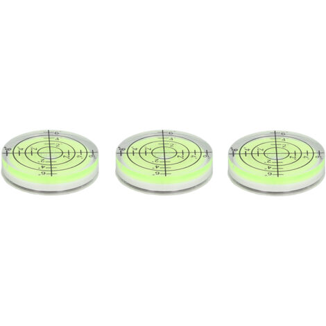 hochpräzise 32-mm-Miniatur-Rundwasserwaagen für horizontale Messungen
