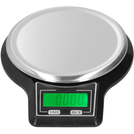 Hochpräzise, tragbare digitale Küchenwaage (10 kg/1 g) zum Backen und Kochen