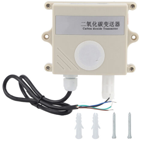 Hochpräziser CO2-Sensor-Transmitter für die Landwirtschaft, 400–5000 ppm, Schutzart IP65, Ausgang 4–20 mA, für Gewächshäuser
