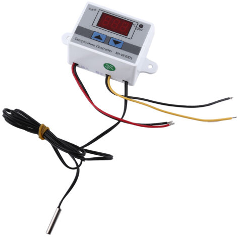Hochpräziser digitaler 12-V-Temperaturregler mit Sonde