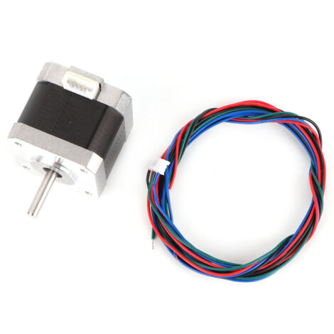 Hochpräziser Nema 17 24V Schrittmotor – 1,5 A, 0,4 Nm, zweiphasig, 1,8° Winkel