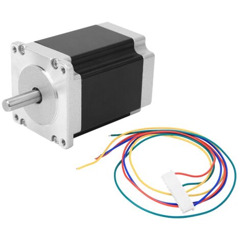 Hochpräziser NEMA 23 Schrittmotor 23HS7628 – 1,8°, 76 mm Länge, 8 mm Welle für CNC-Maschinen und 3D-Drucker