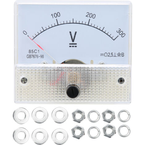 Hochpräzises Gleichstrom-Nadelvoltmeter 0–300 V – Einfache Installation und genaue Messung