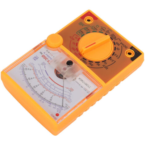 Hochpräzises Multimeter mit detaillierter Skala, ergonomischem Design und maximaler Sicherheit für vielseitige Messungen