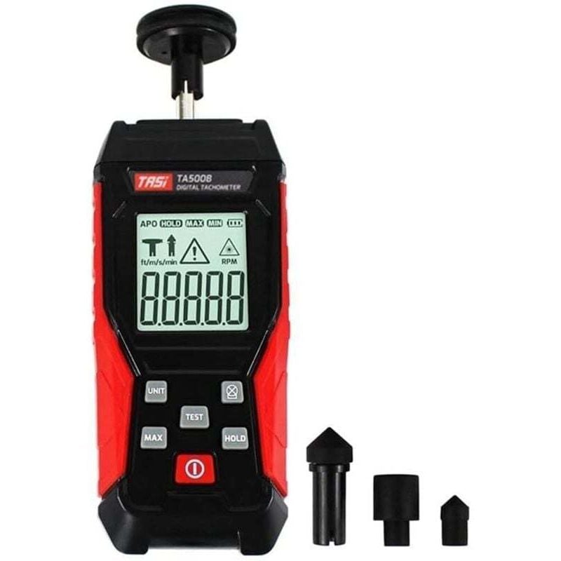 Image of Hochpräziser 2-in-1-Digital-Drehzahlmesser mit Kontakt