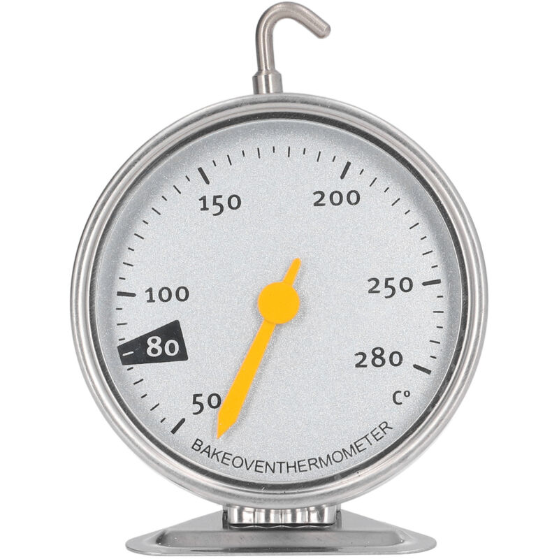 Image of Hochpräzises Edelstahl-Ofenthermometer mit Drehknopf für Küche und Grill