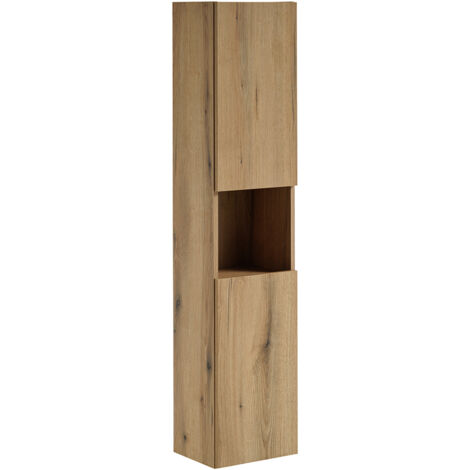 Hochschrank, Eiche, NEWPORT-56-OAK